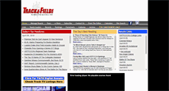 Desktop Screenshot of cambria.trackandfieldnews.com